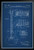 Electric Guitar 1955 Official Patent Blueprint Framed Poster by ProFrames 14x20 inch
