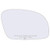 exactafit 8902R Passenger Side Mirror Glass Replacement Plus 3M Adhesives Compatible With Volkswagen Beetle 2001-2010 Right Hand Door Wing RH