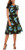 Urban CoCo Womens Floral Print Short Sleeve Flared Midi Dress -M  2-