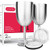Stainless Steel Wine Glasses Double-Walled Insulated -Set of 2- Unbreakable Goblets Metal Stemmed Wine Tumblers with Leak Resistant Lids for Red and Wh