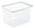 YAMAZAKI home 3160 Laundry Basket, Medium, White