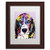 Trademark Fine Art 4 Beagle by Dean Russo, White Matte, Wood Frame 11x14-Inch