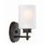 Kira Home Phoebe 8" Wall Sconce/Wall Light + Frosted Bubble Glass Shade, Oiled Bronze Finish Kira Home Phoebe 8" Wall Sconce/Wall Light + Frosted Bubble Glass Shade, Oiled Bronze Finish