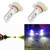 Alla Lighting 5202 LED Fog Lights Bulbs 3800lm Xtreme Super Bright 5201 DRL ETI 56-SMD PS19W 12085 PS19W  6000K Xenon White