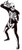 Morphsuits mens Glow Skeleton Morphsuit Fancy Dress adult sized costumes  Glow Skeleton  Medium US