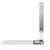 Maxmartt Angle Finder Protractor Ruler  0-200mm Stainless Steel Electronic Protractor Digital Goniometer Angle Finder Miter Gauge Ruler