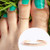 14k Rose Gold Filled Hawaiian Adjustable Open Band Toe Ring One Size Fits All