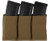 KRYDEX Molle 5 56mm Triple Magazine Pouch Speed Mag Pouches for  223 5 56 Magazine -Coyote Brown-