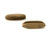 Whitecap Teak Oval Drawer Pull