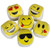 Rhode Island Novelty 2 Inch Emoticon Kickballs  Two Dozen