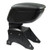 Brand New Black Leather Big Storage Armrest Box Front Center Console w/ Adjustable Bracket