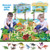 SevenQ Dinosaur Toys  Realistic Educational Dinosaur Figures Playset with Activity Play Mat and Trees for Creating a Dino World  Including T-Rex  Tricer