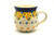 Polish Pottery Mug - 11 oz  Bubble - Buttercup
