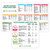 Instant Pot Magnetic Cheat Sheet by Willow Fresh - Cooking with Insta Pot Made Even Easier - Pressure Cooker & Instapot Cooking Times on 2 Vinyl Decal Magnets - Best Instant Pot Accessories & Stickers
