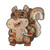Pot Smoking Pals Squirrel Joint Cute Buddy - Iron on Embroidered Patch Applique