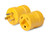 ParkPower 127A Generator Adapter  30A-125V Connector and 20A-125V Locking Male Plug