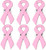 4Es Novelty 36 Breast Cancer Pins Bulk - Pink Ribbon Breast Cancer Awareness Metal Lapel Pins 1 inch  Fundraising Events Supplies  Breast Cancer Part