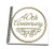 3dRose db-154482-1 40th Gold Text for Celebrating Wedding Anniversaries 40 Years Married Together Drawing Book  8 x 8