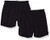 Soffe womens Authentic Cheer Yoga Shorts  Black -2-pack-  X-Small US