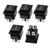 Aodesy 5Pcs Snap in Boat Rocker Switch 6 Terminal 3 Position Momentary Rocker Switch