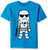 Star Wars Boys Big Simple Trooper Cartoon Graphic Tee  Turquoise  YM