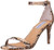 Steve Madden Womens STECIA Heeled Sandal  Tan Snake  8 5 M US