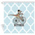 DYNH Funny Unique Dinosaur Riding Bike Bitches and Geometry Pattern Shower Curtain  Fabric Polyester Shower Curtain for Bathroom 12PCS Hooks  69X70IN