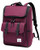 Backpack for Women Vaschy Vintage Water Resistant Daypack Rucksack College School Backpack Burgundy