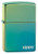 Zippo High Polish Teal Zippo Logo Pocket Lighter  Model49191ZL