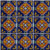 Ceramic Talavera Mexican Tile 4x4  9 Pieces -NOT Stickers- A1 Export Quality - EX412