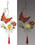 Sunset Vista 93459 Butterfly Hanging Solar  32-inch high  Multicolor