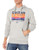 Reebok Mens Classic Big Logo Trail Hoodie  Medium Grey Heather  Medium