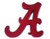 Elektroplate University of Alabama -A- Emblem - Crimson