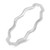 Thin Wave Eternity Stackable Ring New -925 Sterling Silver Thumb Band Size 11