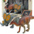 Dinosaur Figure Toy for Kids  2 Pcs Kids Authentic Educational  Highly Detailed Realistic Dinosaur Model Ornaments Set for Dinosaur Model Collectors