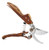 Garden Pruning Shears  Bypass Pruning Shears with SK5 Stainless Steel Blades Gardening Clippers for Garden  Vineyard  Fruit Forest -Wood-