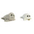 Aurora - Mini Flopsie - 8 Harbor Seal Bundle World 8-5 Harp Seal  White