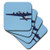3dRose B-17 G Flying Fortress  War Plane - Us50 Bfr0041 - Bernard Friel - Ceramic Tile Coasters  Set of 4 -CST-97120-3-