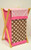 Bacati Butterflies-Lady Bug Pink-Chocolate Hamper
