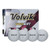 Volvik Vivid Soft Golf Balls, White (One Dozen)