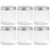 8 oz Plastic Jars With Lids  Clear Jar With Lids  Plastic Mason Jar  Storage Containers For Cosmetics  Slime Storage Jars  Desert Containers  Airtight