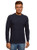 oodji Ultra Mens Crew Neck Textured Knit Pullover  Blue  US 46 - EU 56 - XL