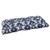 Pillow Perfect Outdoor Bosco Wicker Loveseat Cushion, Navy