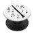 Clarinet Playing Notes Music Marching Band Woodwinds PopSockets Grip and Stand for Phones and Tablets
