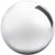 Abbott Collection Garden Gazing Ball, Silver (Large)
