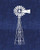 Posterazzi PDXLW4354SMALL Blue Windmill Photo Print  18 x 24  Multi