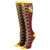 Harry Potter Gryffindor Faux Lace Up Cuff Knee High Socks