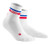 Mens Crew Cut Athletic Performance Running Socks - CEP Mid Cut Socks