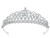 SAMKY Bridal Pageant Rhinestones Crystal Prom Wedding Tiara Crown T982