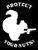 Keen Protect Your Nuts 2nd Amendment Vinyl Decal Sticker-Walls Cars Trucks Vans Laptops-White-5-5 in-KCD736